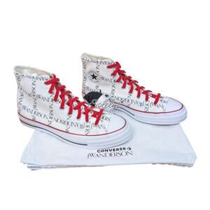 Converse x J.W. Anderson Chuck 70 High Grid Canvas Sneaker Mens 9.5 Womens 11.5